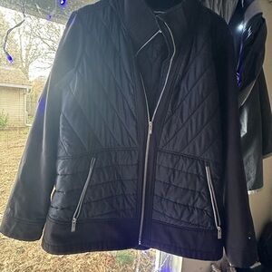 Free Country Women's Quilted Black Puffer Coat